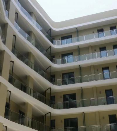 Glass Railing For Residential Building 